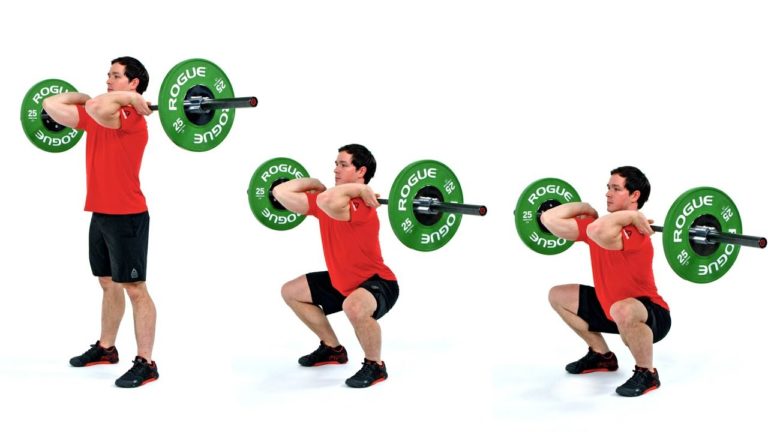 اسکات از جلو (The Front Squat)